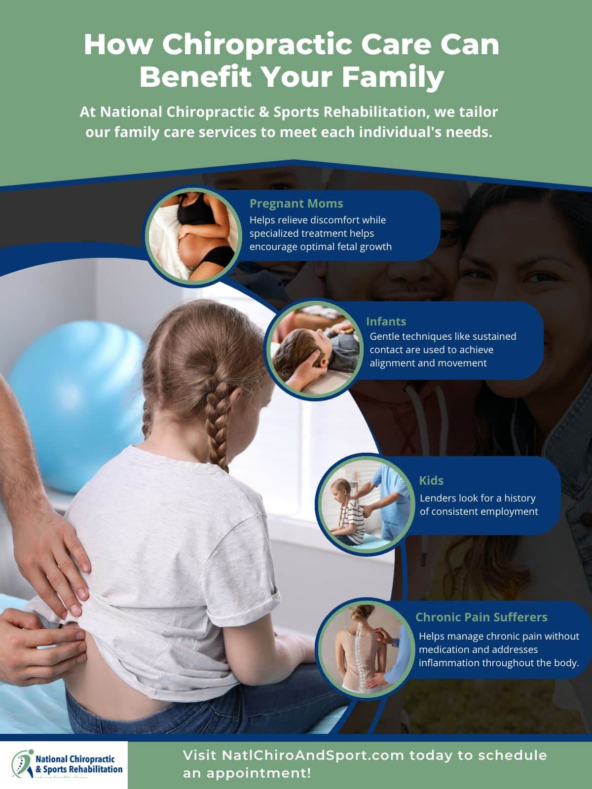 Sports physical therapy being done on a patient