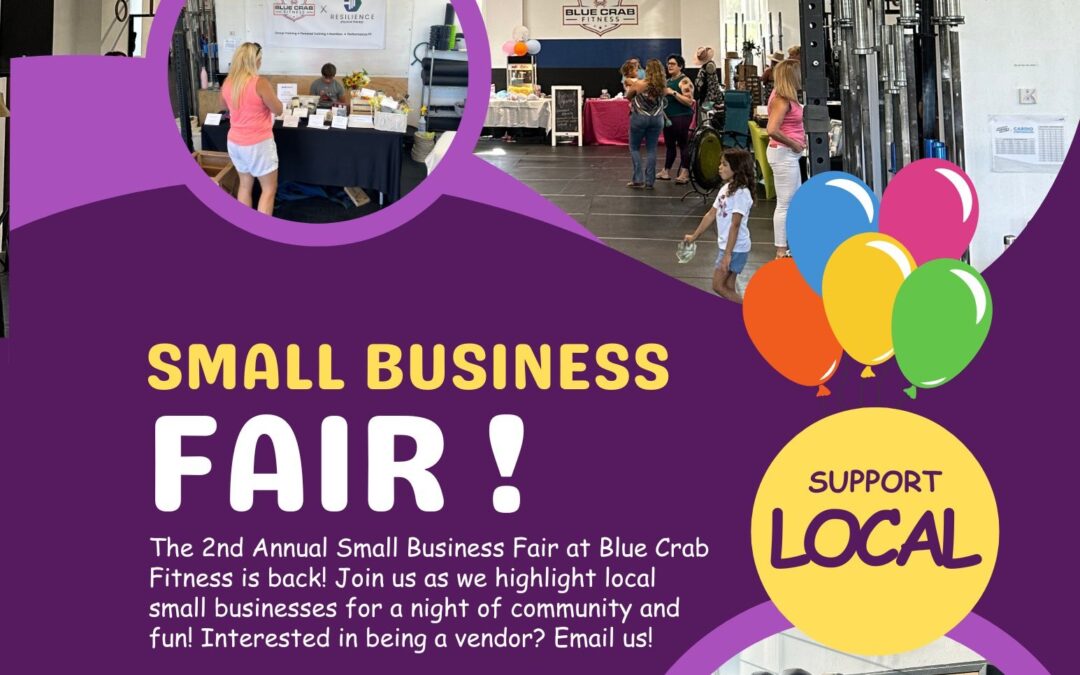 Blue Crab fitness Small Business Fair